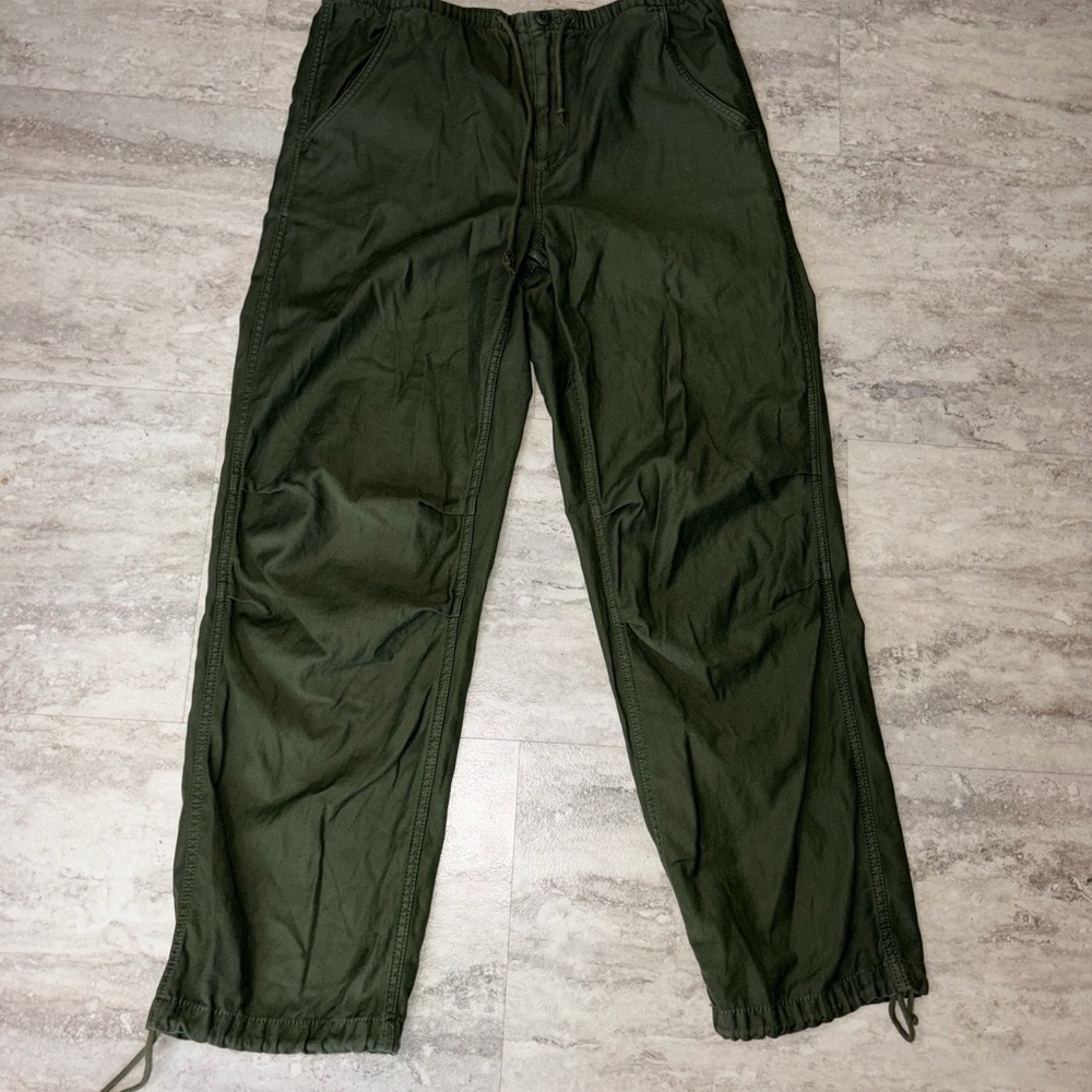 TNA Olive Green Cargo Pants